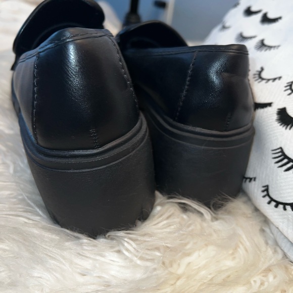 Madden Girl Black Hoxton Loafers - Picture 3 of 5